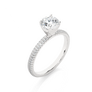 Lumina Pave - 0.8 ct round