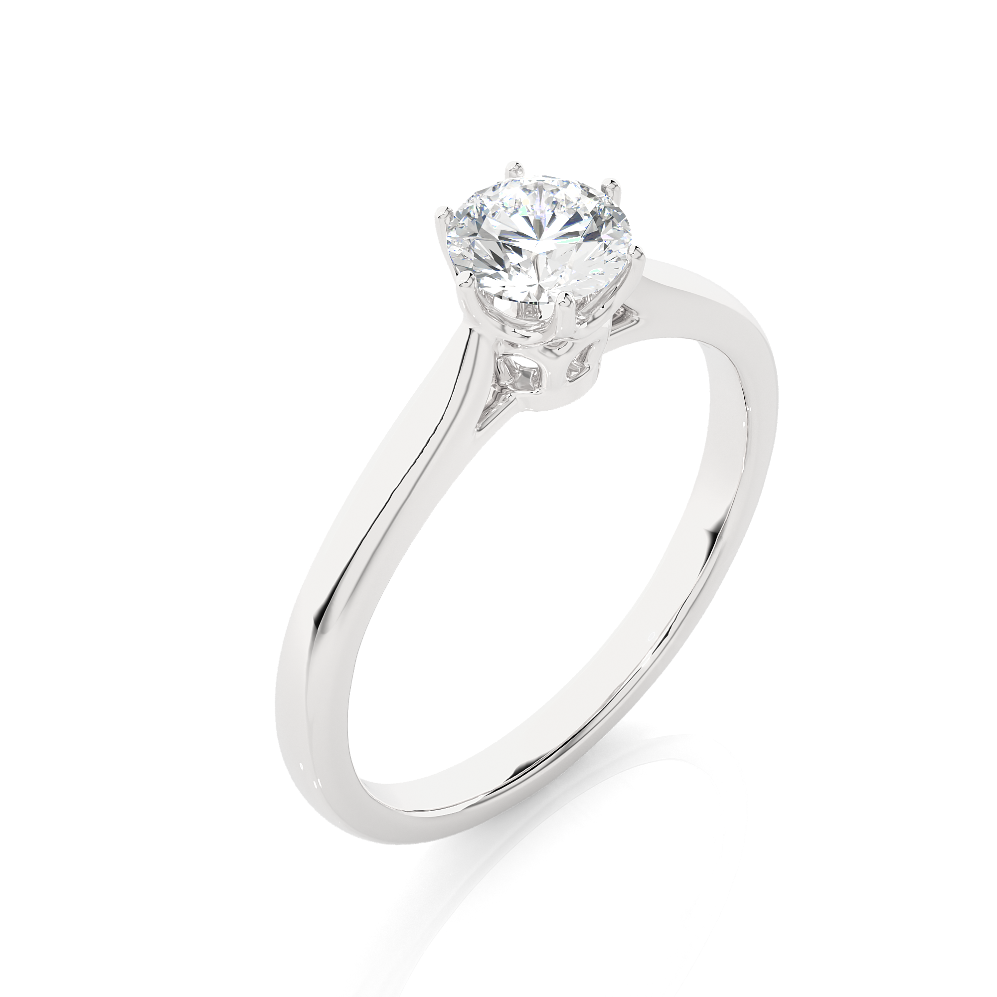 Aura Ring - 0.5 cts round