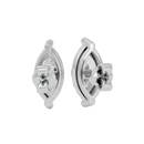2 ct Marquise studs - Basket setting