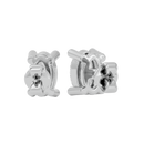 0.5 cts Oval studs - Basket Setting