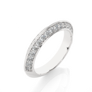 Two-Row Edge Diamond Band