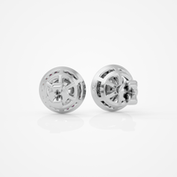 Amora Round Studs - 2.4 Round
