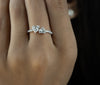 Duet Heart Ring