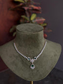 Evara Emerald Diamond Set