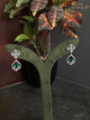 Evara Emerald Drop Earrings
