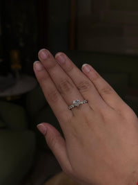 The Clara Crest Ring - 1 Heart