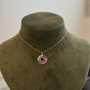 Rainbow Halo Necklace