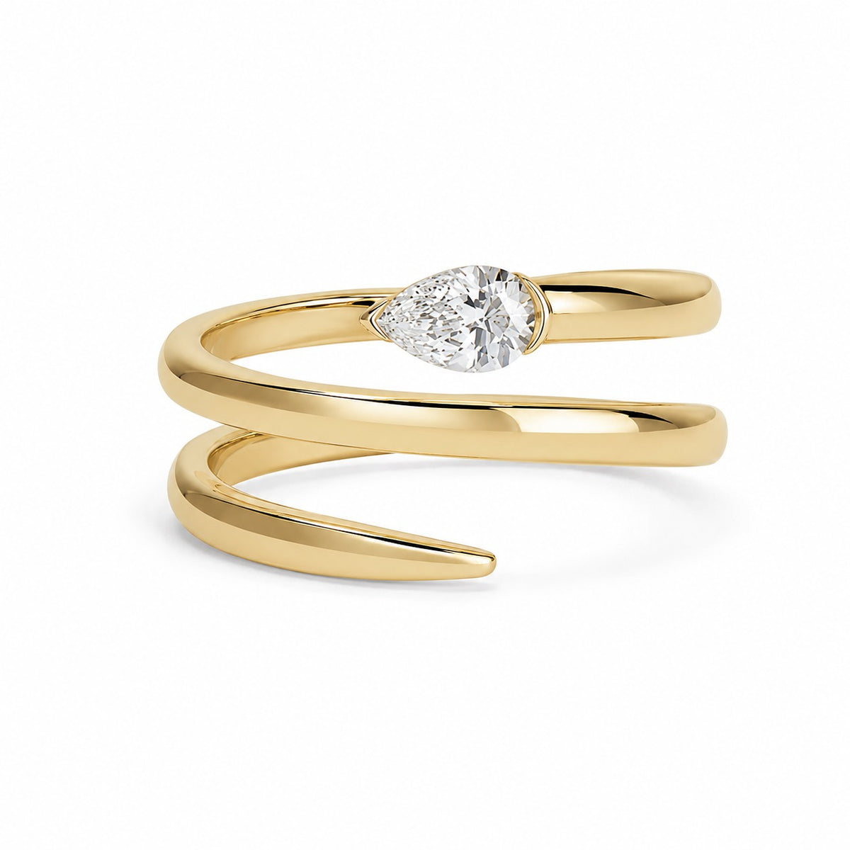 White Gold / 9 kt / 3
