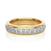 Princess Spark Half Eternity Band