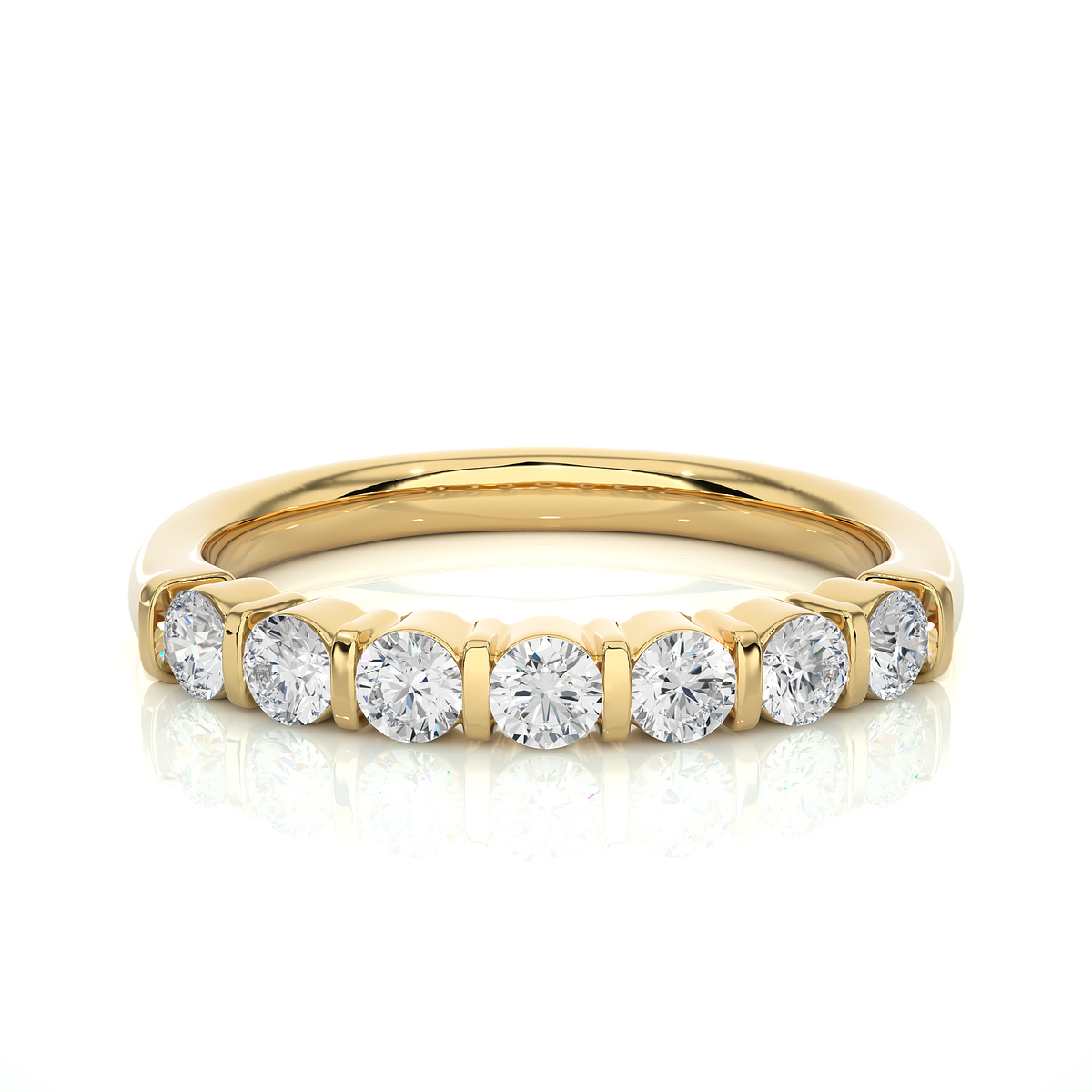 14 kt / Yellow Gold / 7
