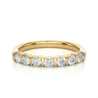 7 Round Brilliant Diamond Band