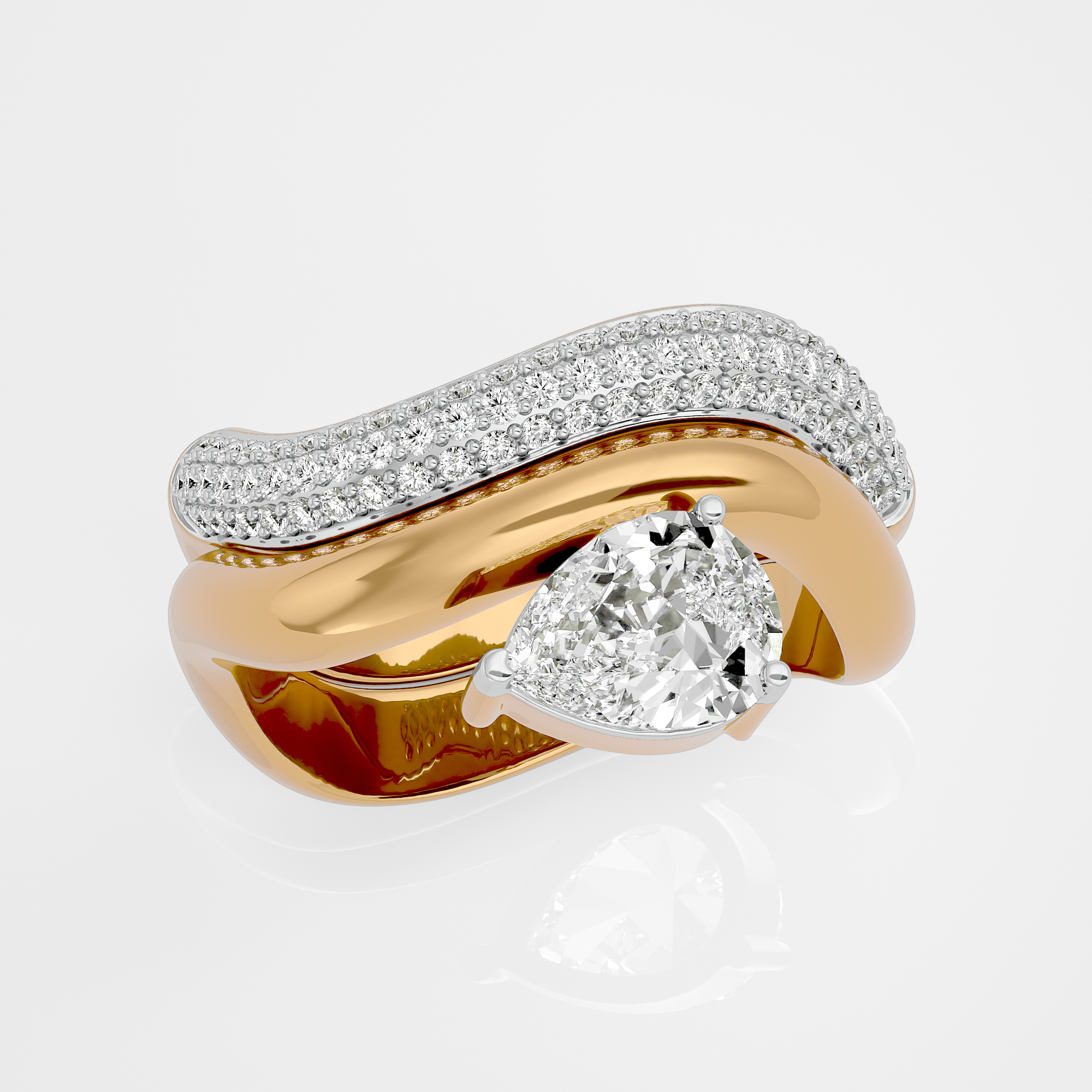 Whispers of Venus - 1.1 pear diamond