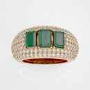 Emerald Majesty Ring