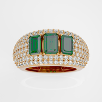 Emerald Majesty Ring