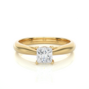 Lunara Ring - 0.8 ct princess
