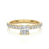 Apex Facet Ring - 0.6 cts princess