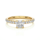 Apex Facet Ring - 0.6 cts princess
