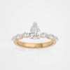 Celeste Pear Ring - 1 ct Pear