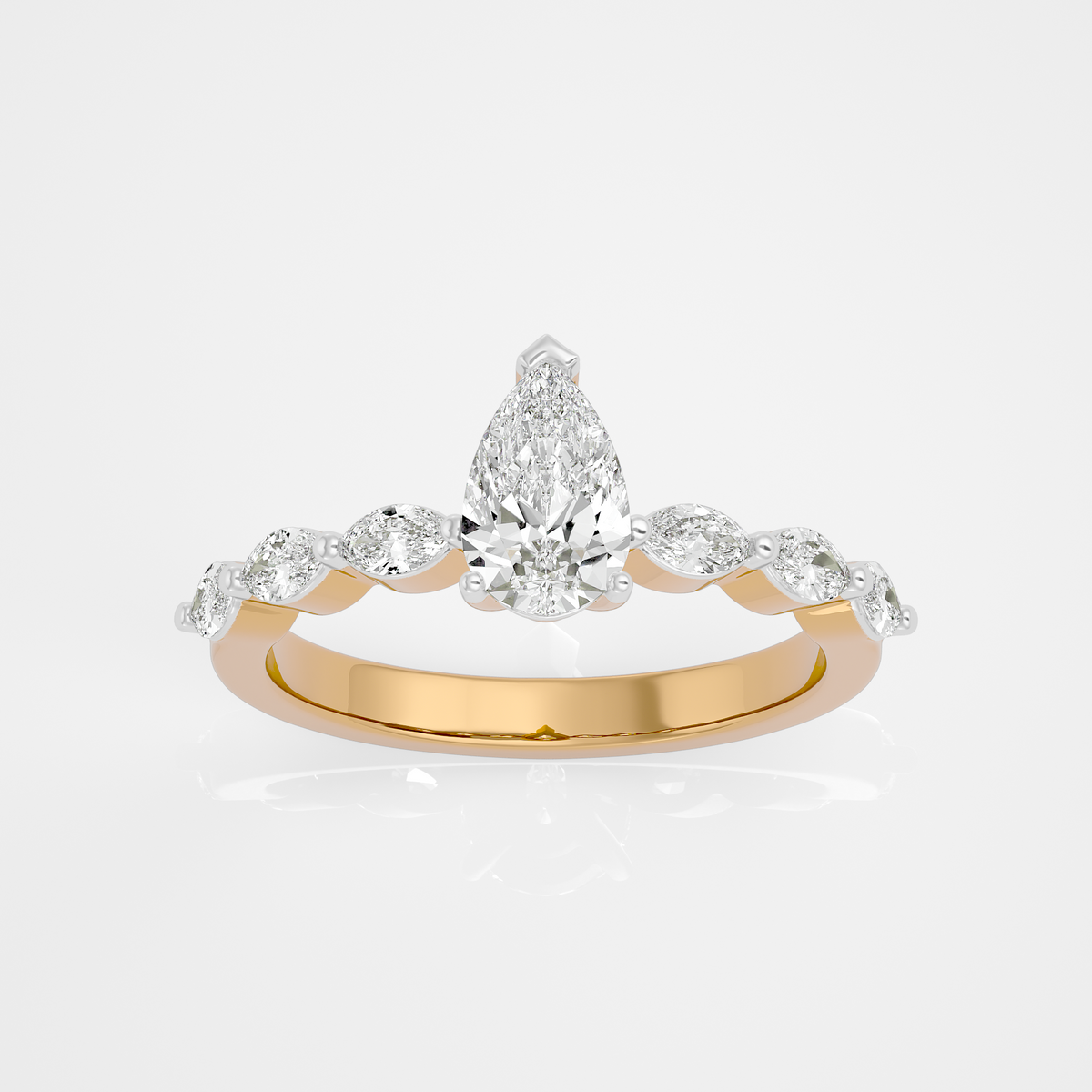 14 kt / Yellow Gold / 7