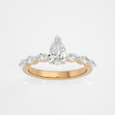 Celeste Pear Ring - 1 ct Pear