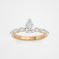 Celeste Pear Ring - 1 ct Pear