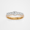 Aurora Tapered Ring