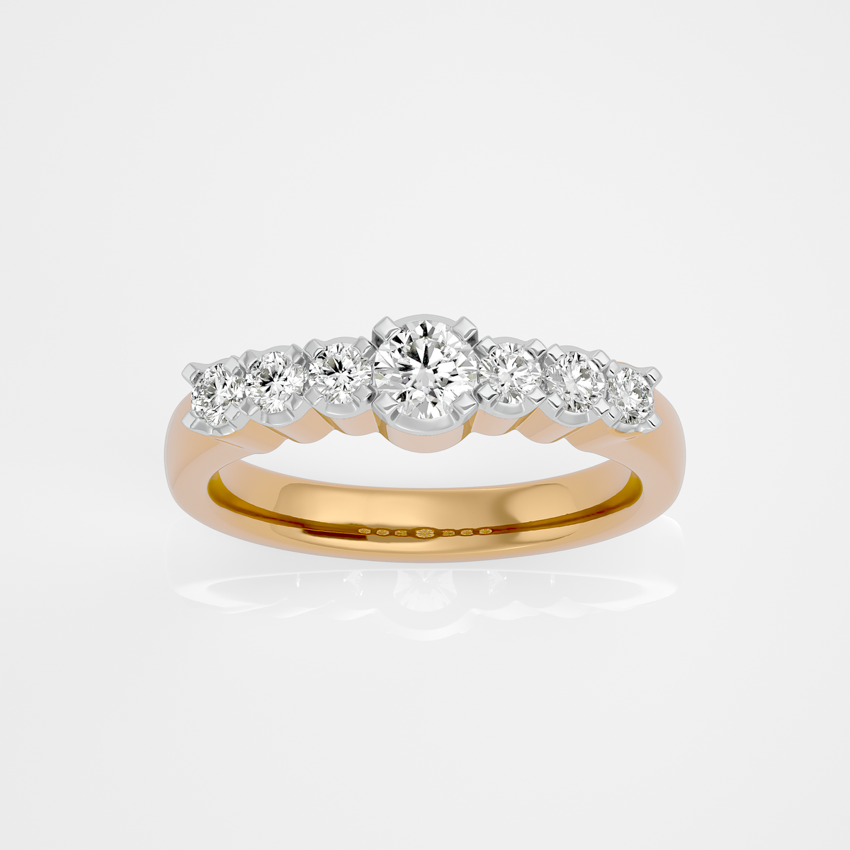 14 kt / Yellow Gold / 7