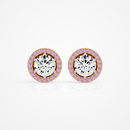 Amora Round Studs - 2.4 Round
