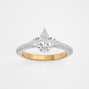 Serene Dewdrop Ring - 1.9 ct Pear