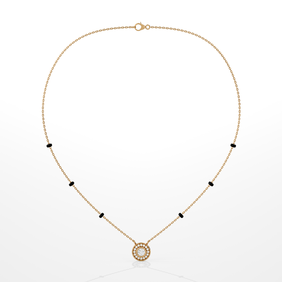 Round - .50ct / 9 kt / Yellow Gold
