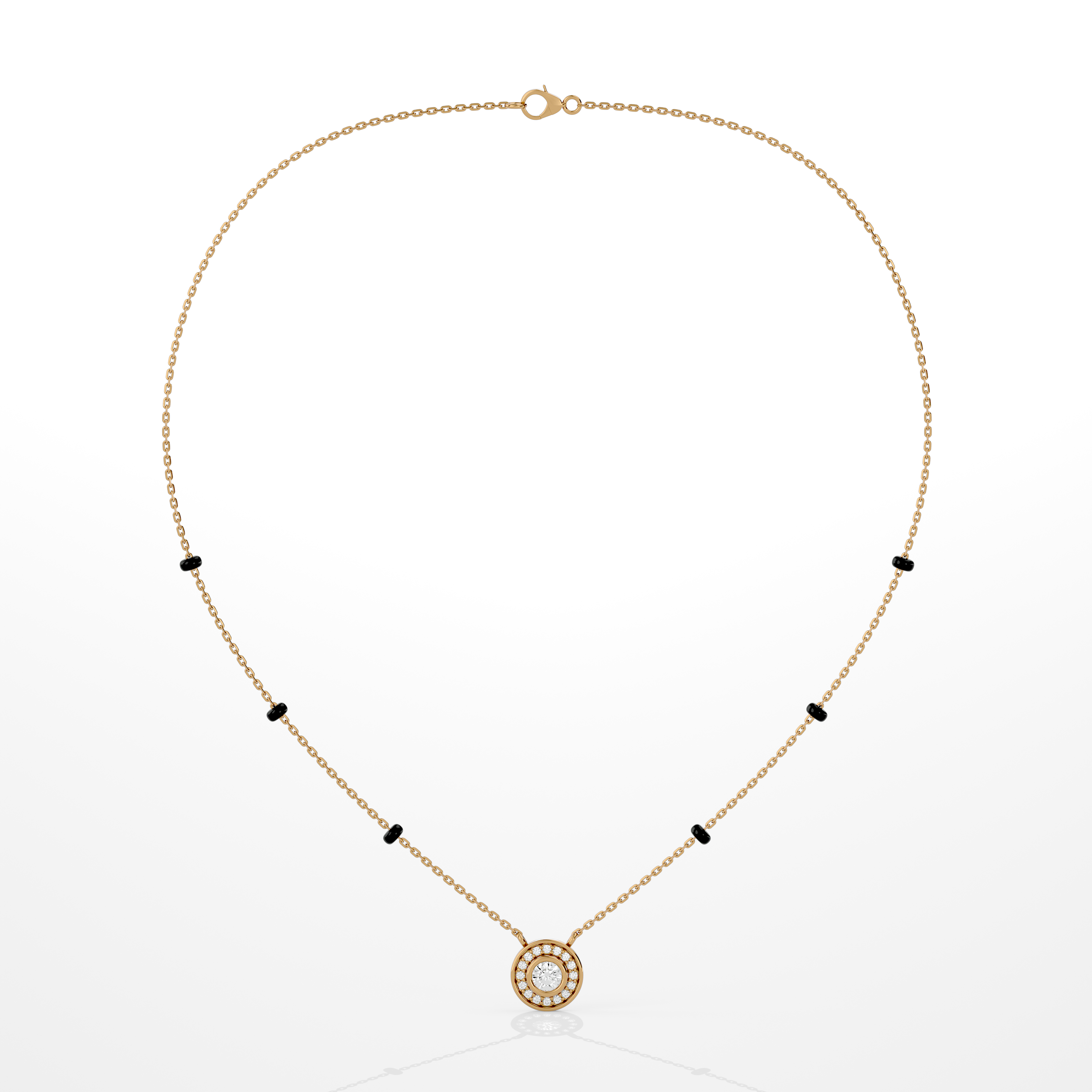 Celeste Halo Mangalsutra