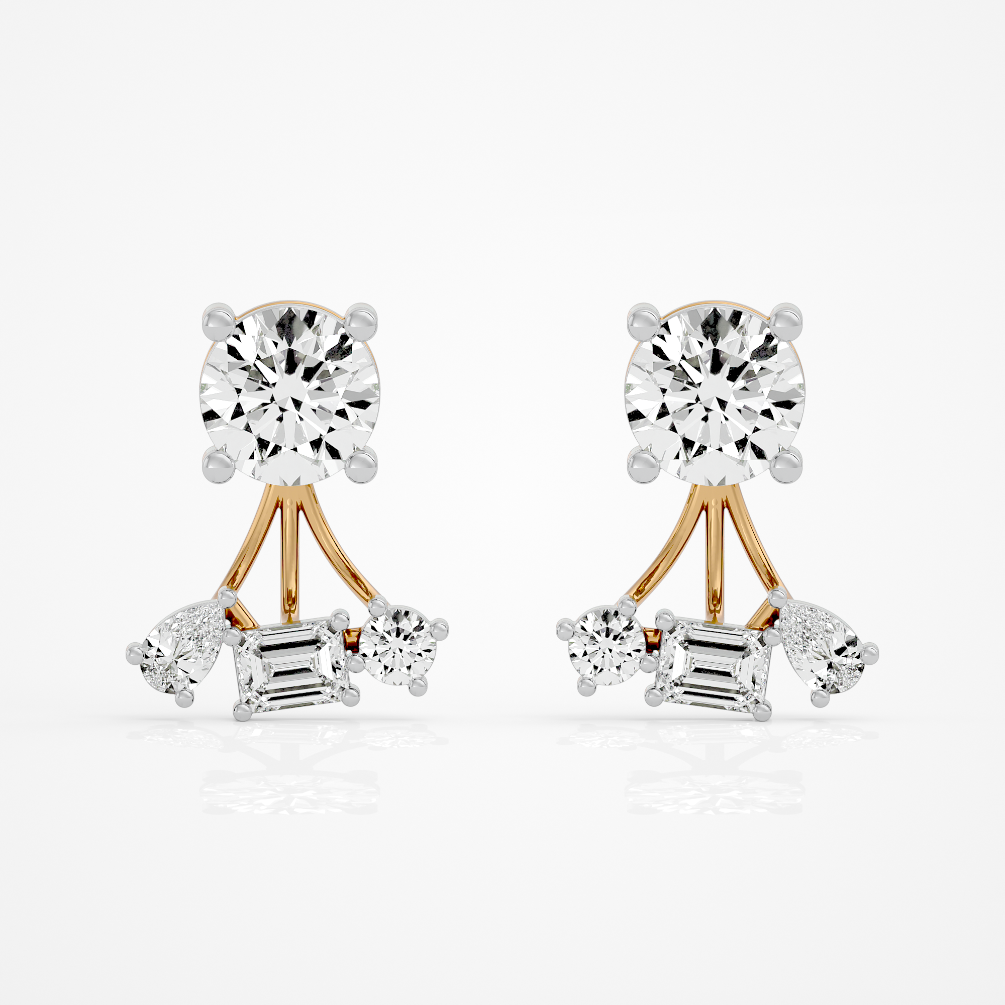 Trinity Bloom Earrings