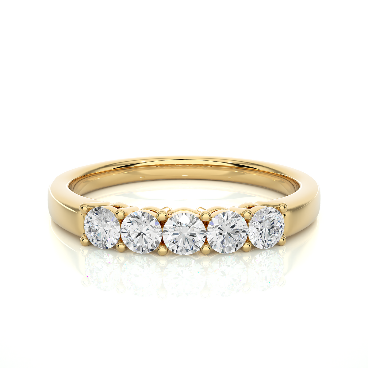14 kt / Yellow Gold / 7