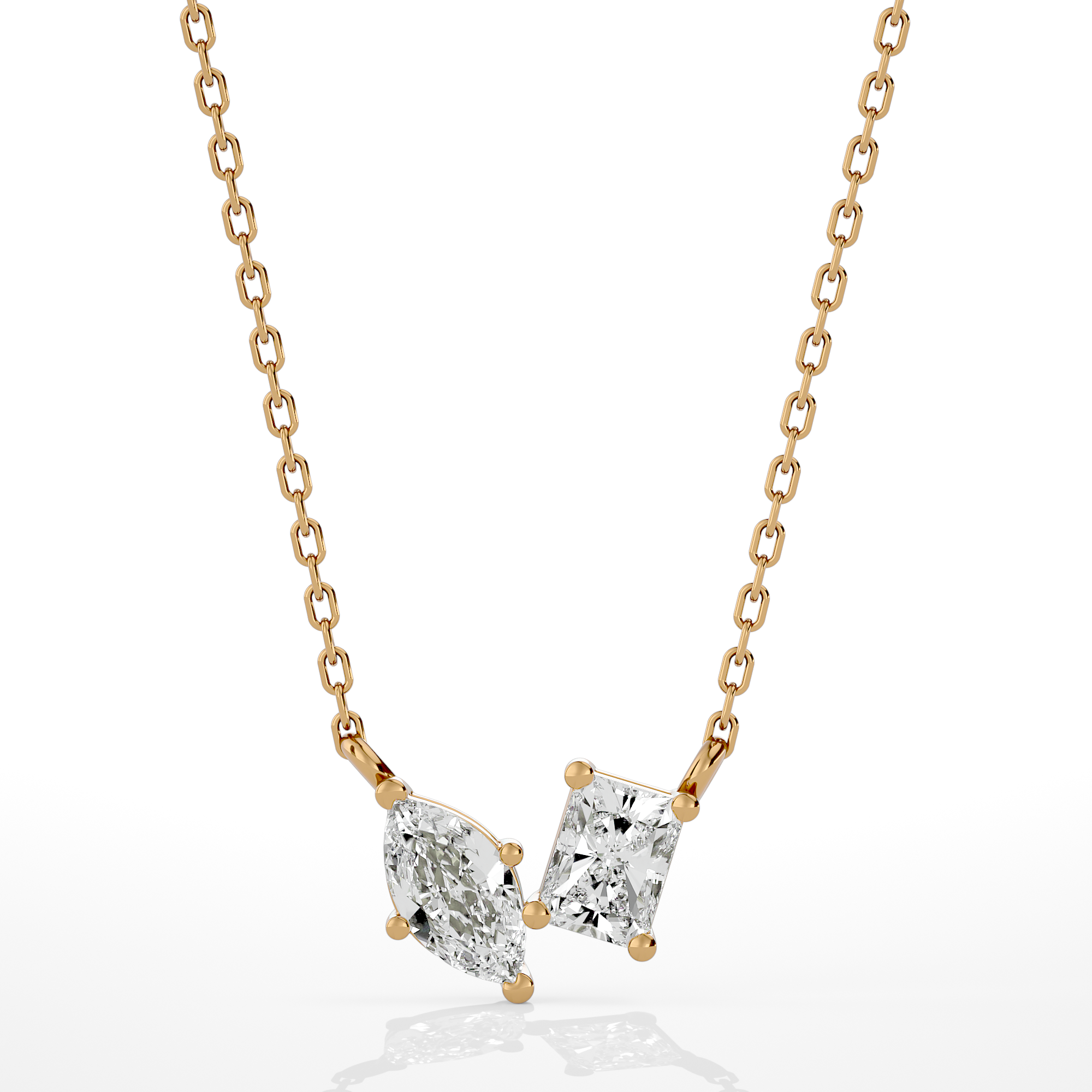 Deux Âmes Necklace