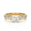 Echelon Spark Ring - 0.6 ct round
