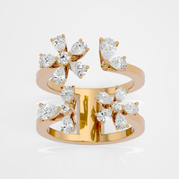 Floral Cluster Ring