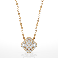 Baguette Necklace