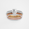 Trinity Spark Ring - 1 ct Round