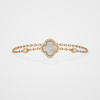 Mother of Pearl clover bracelet