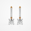 Halo Drop Earrings