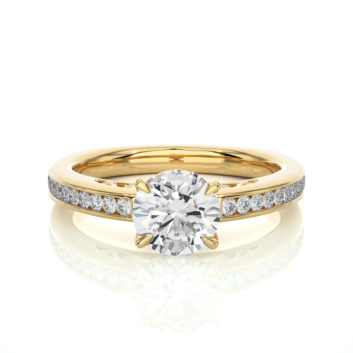 14 kt / Yellow Gold / 7