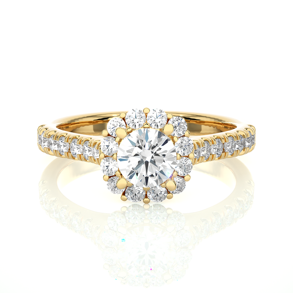 14 kt / Yellow Gold / 7