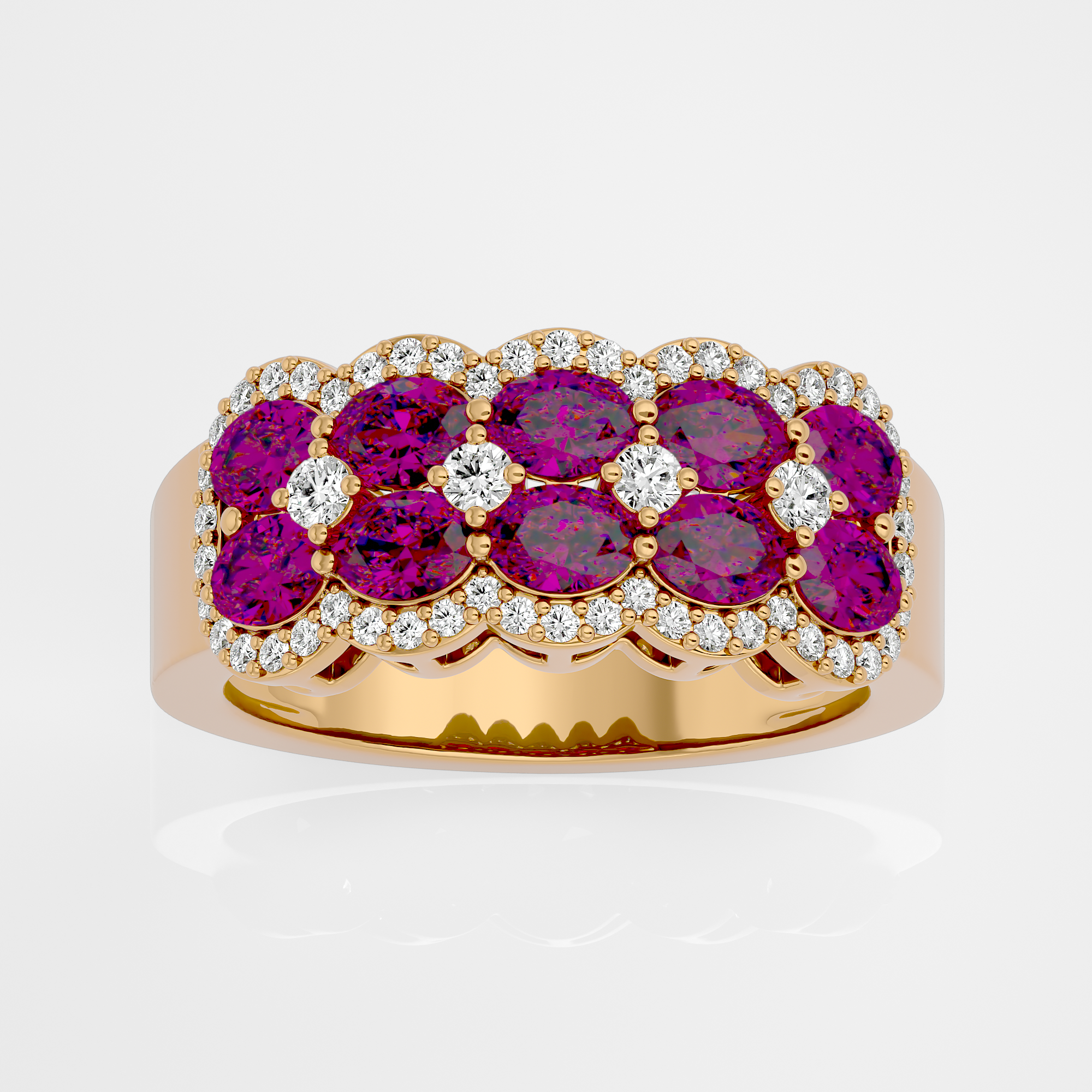 Royal Radiance Eternity Band