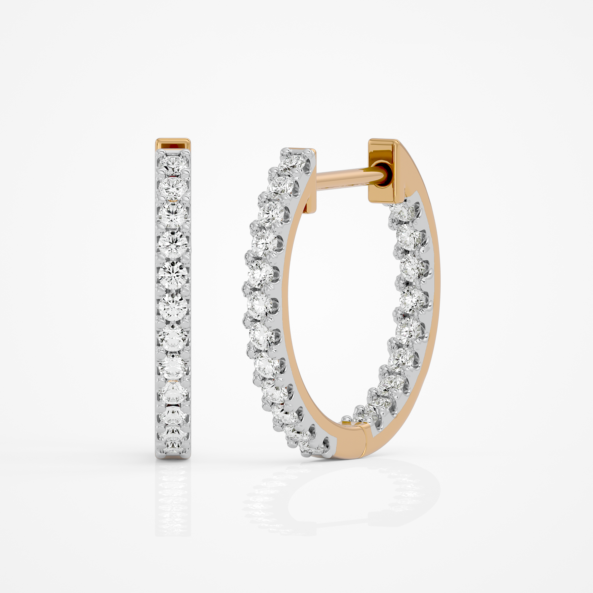 Luna Twin Hoops