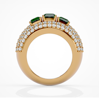Emerald Majesty Ring