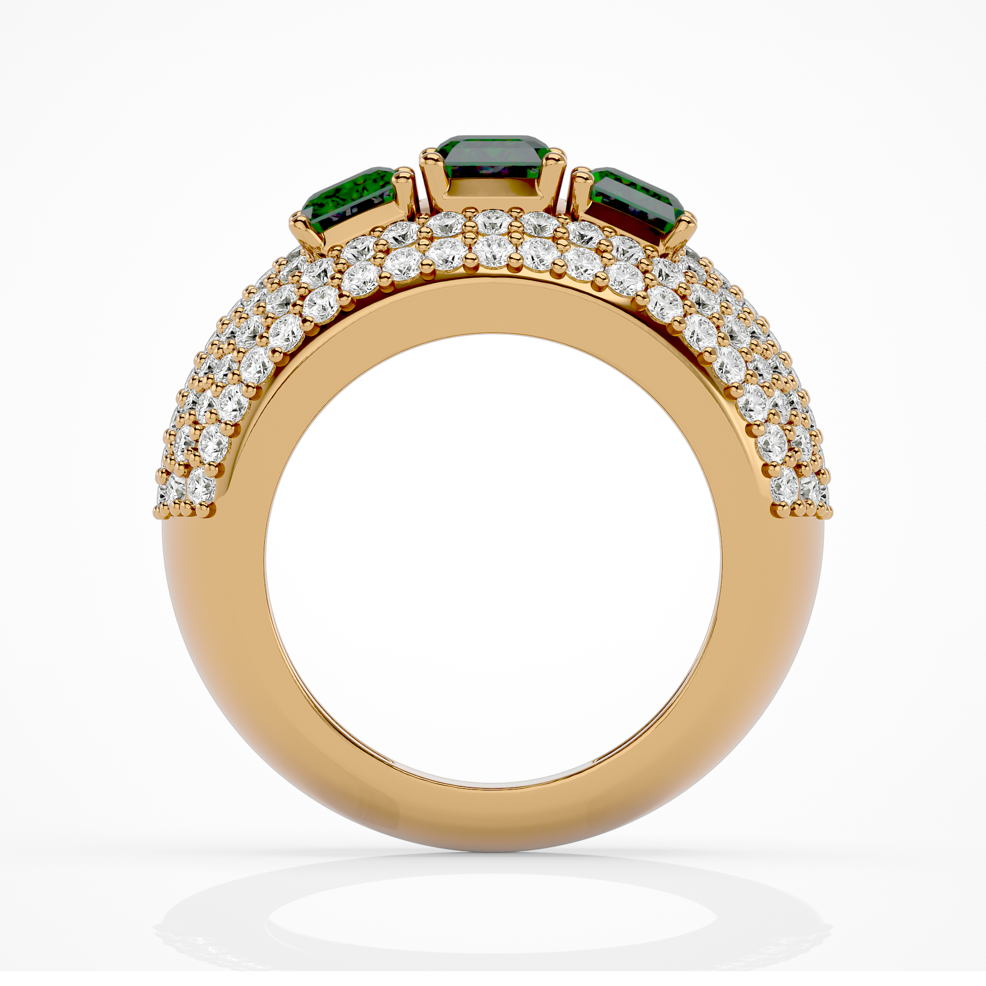 Emerald Majesty Ring