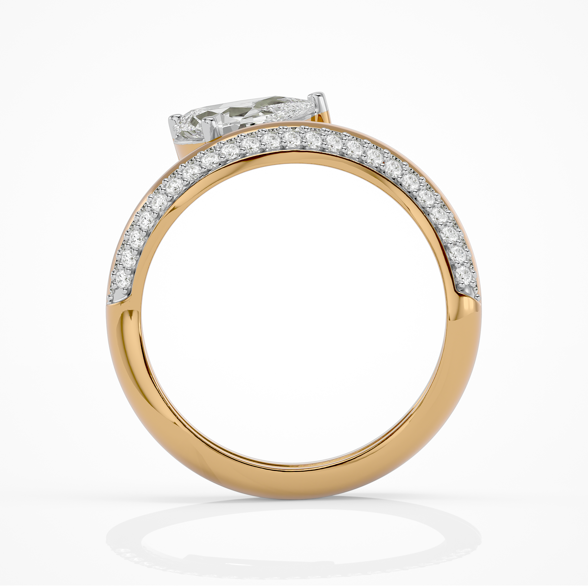 Whispers of Venus - 1.1 pear diamond