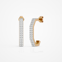 Zara Edge Hoops