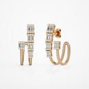 Radiant Baguette Earrings