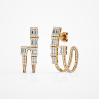Radiant Baguette Earrings